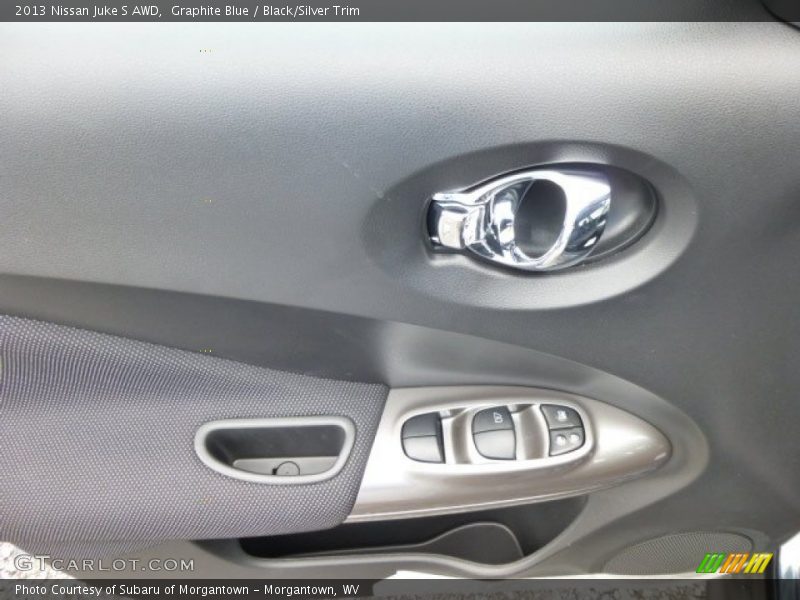 Graphite Blue / Black/Silver Trim 2013 Nissan Juke S AWD