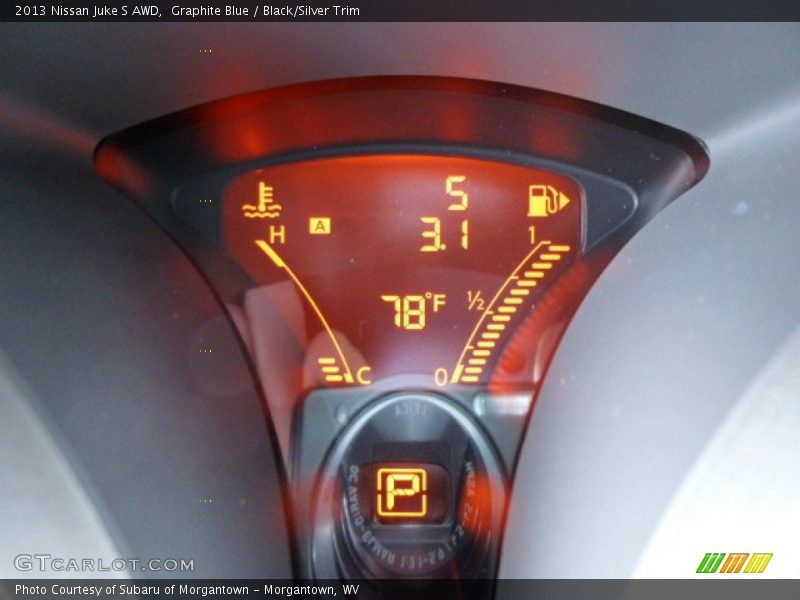 Graphite Blue / Black/Silver Trim 2013 Nissan Juke S AWD