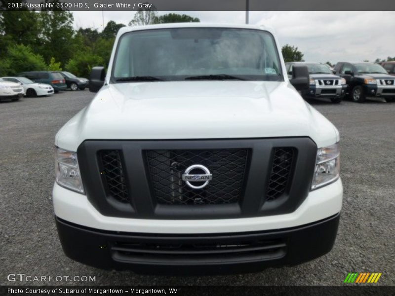 Glacier White / Gray 2013 Nissan NV 2500 HD S