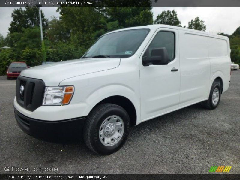 Glacier White / Gray 2013 Nissan NV 2500 HD S