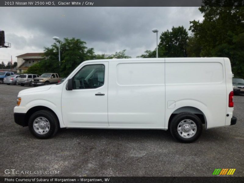 Glacier White / Gray 2013 Nissan NV 2500 HD S