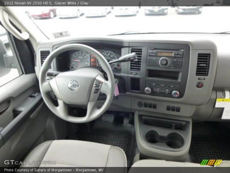 Glacier White / Gray 2013 Nissan NV 2500 HD S