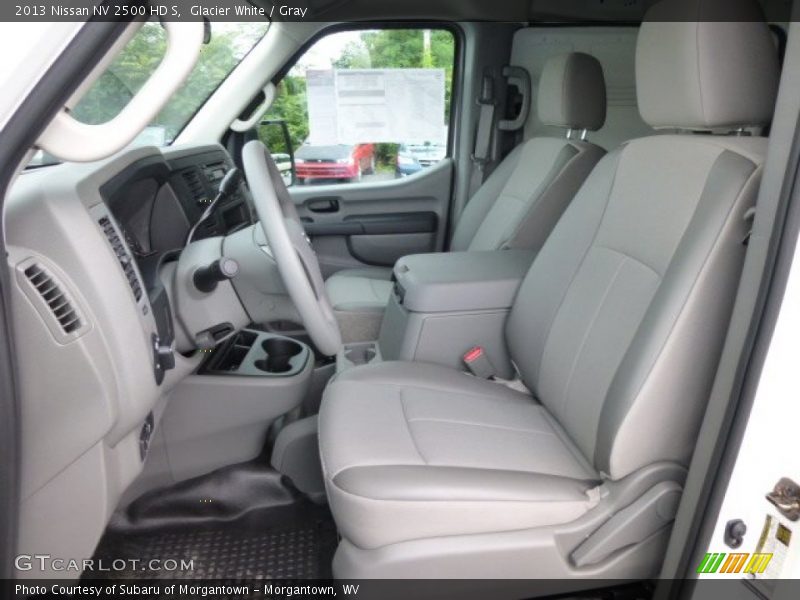 Glacier White / Gray 2013 Nissan NV 2500 HD S
