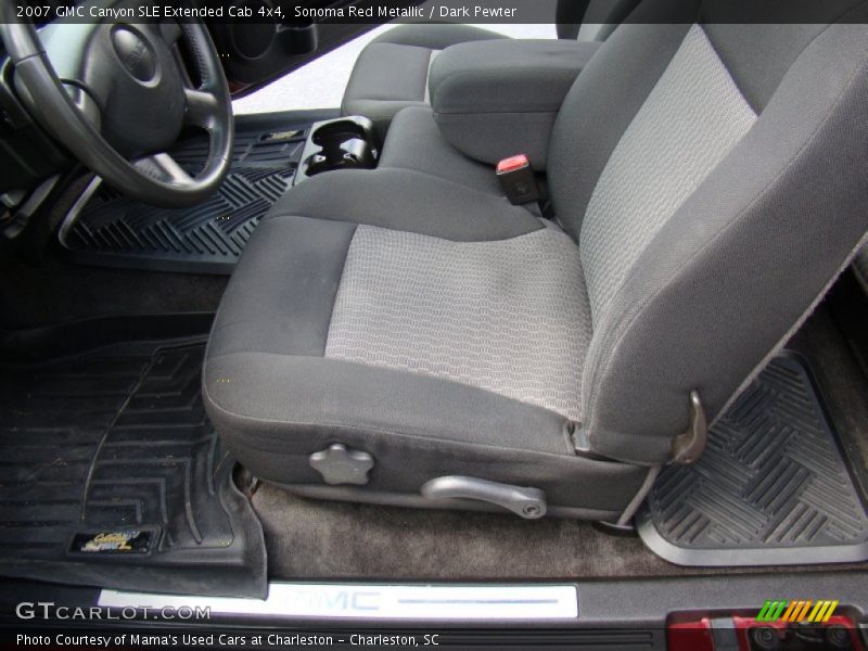Sonoma Red Metallic / Dark Pewter 2007 GMC Canyon SLE Extended Cab 4x4