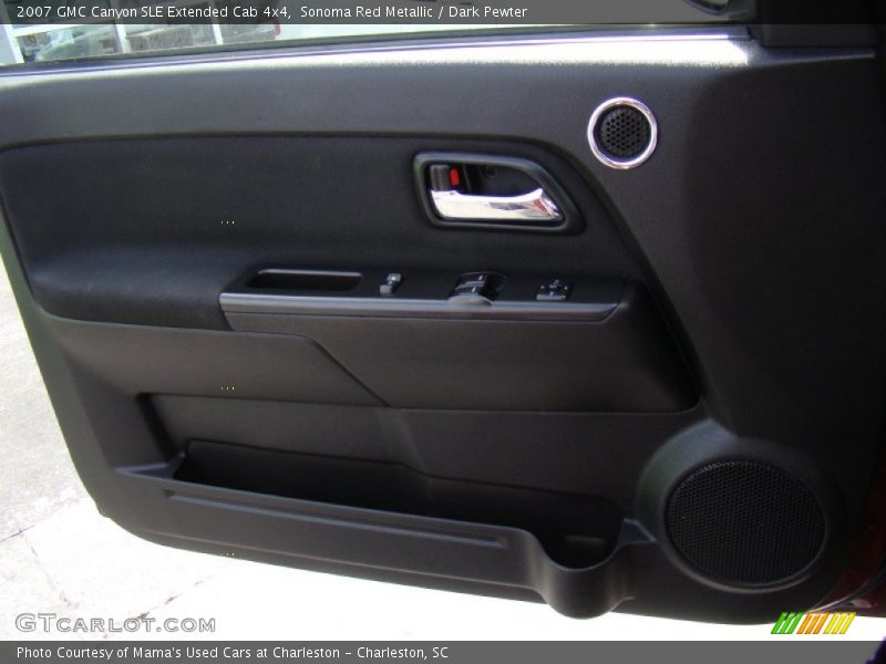 Sonoma Red Metallic / Dark Pewter 2007 GMC Canyon SLE Extended Cab 4x4