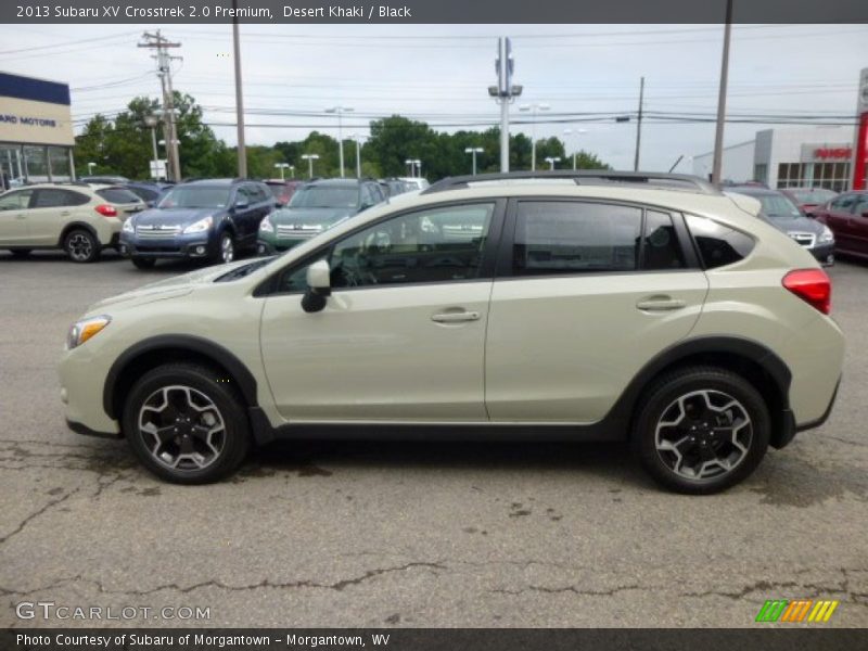 Desert Khaki / Black 2013 Subaru XV Crosstrek 2.0 Premium