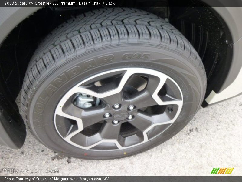 Desert Khaki / Black 2013 Subaru XV Crosstrek 2.0 Premium