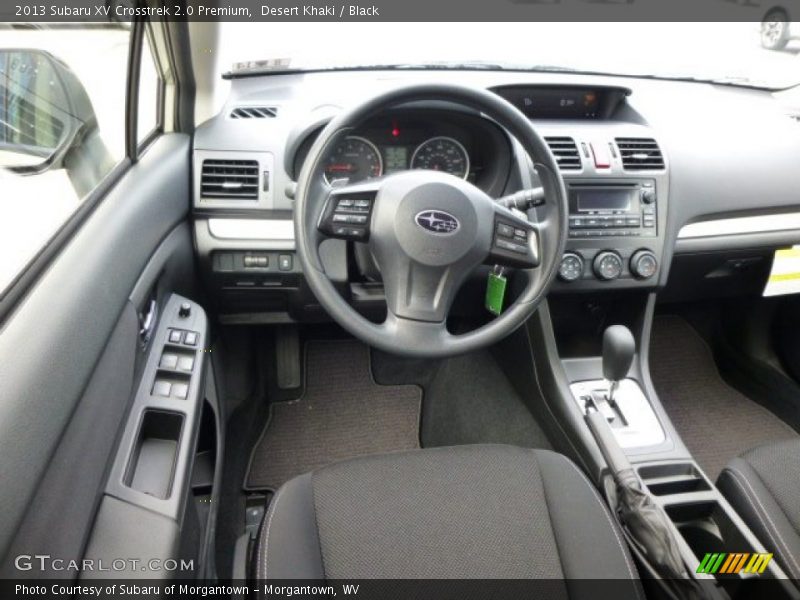 Desert Khaki / Black 2013 Subaru XV Crosstrek 2.0 Premium