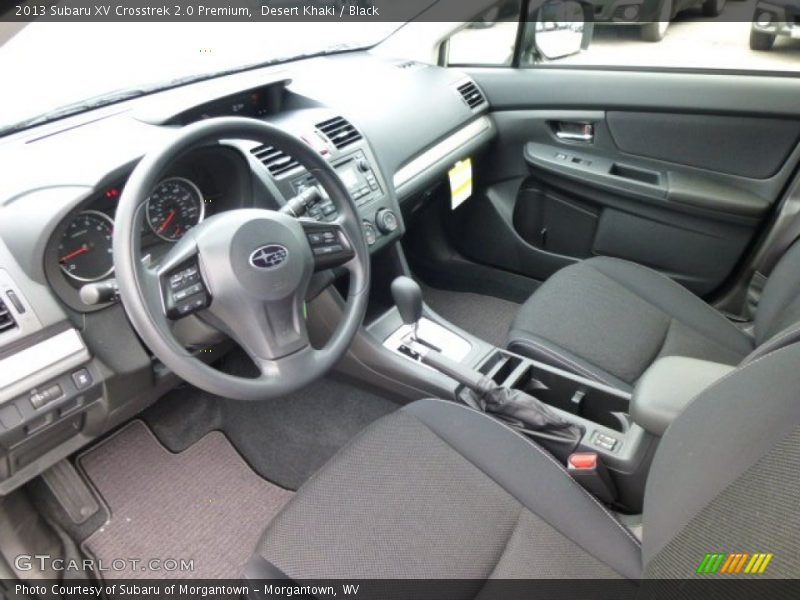 Desert Khaki / Black 2013 Subaru XV Crosstrek 2.0 Premium