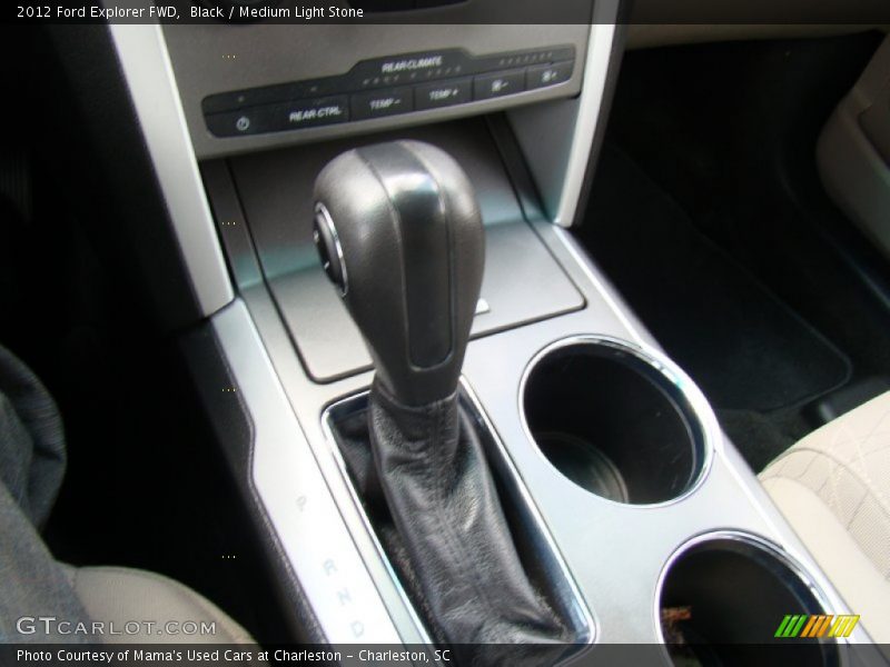 Black / Medium Light Stone 2012 Ford Explorer FWD
