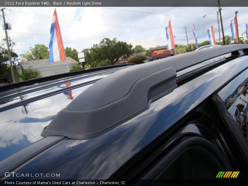 Black / Medium Light Stone 2012 Ford Explorer FWD