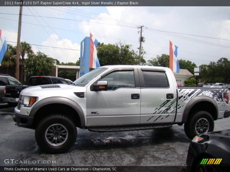 Ingot Silver Metallic / Raptor Black 2011 Ford F150 SVT Raptor SuperCrew 4x4