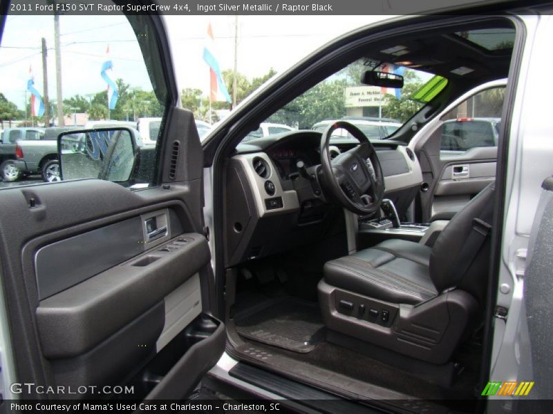 Ingot Silver Metallic / Raptor Black 2011 Ford F150 SVT Raptor SuperCrew 4x4