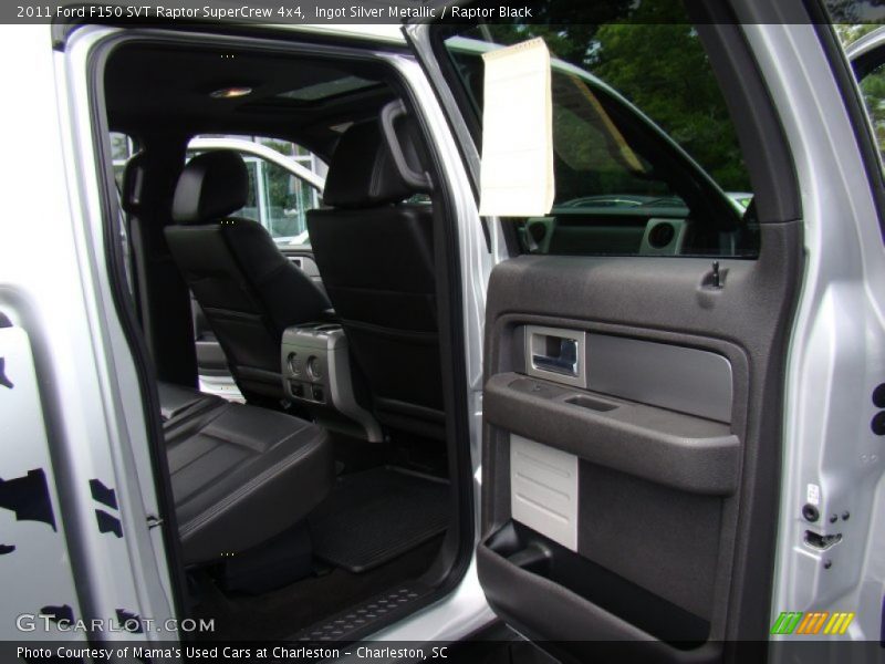 Ingot Silver Metallic / Raptor Black 2011 Ford F150 SVT Raptor SuperCrew 4x4