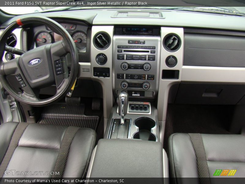 Ingot Silver Metallic / Raptor Black 2011 Ford F150 SVT Raptor SuperCrew 4x4