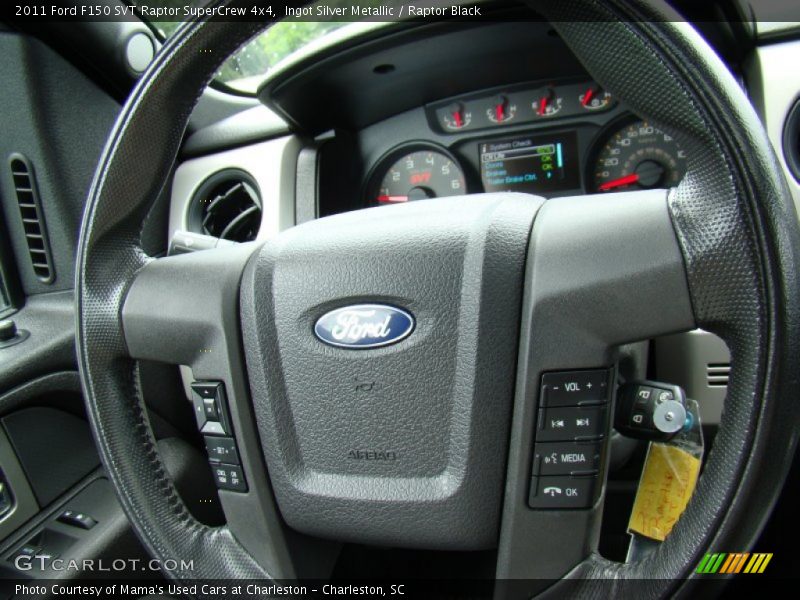 Ingot Silver Metallic / Raptor Black 2011 Ford F150 SVT Raptor SuperCrew 4x4