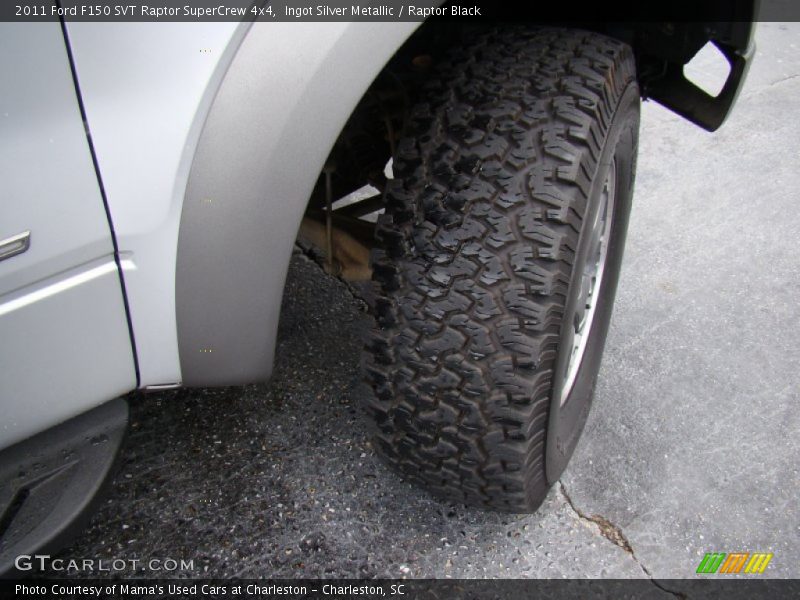Ingot Silver Metallic / Raptor Black 2011 Ford F150 SVT Raptor SuperCrew 4x4