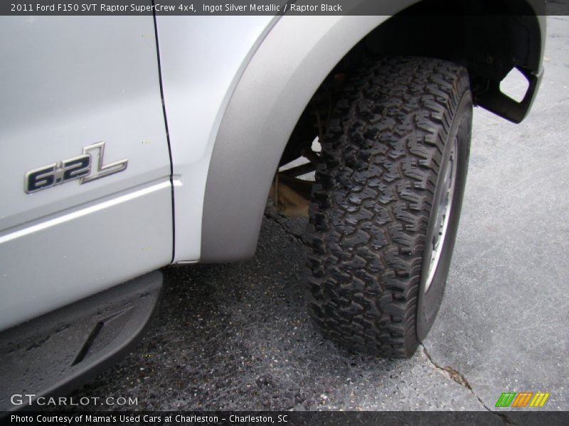 Ingot Silver Metallic / Raptor Black 2011 Ford F150 SVT Raptor SuperCrew 4x4