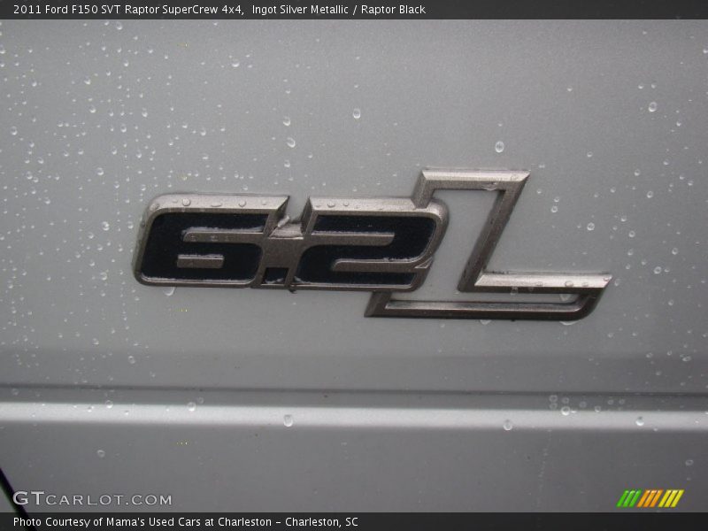 Ingot Silver Metallic / Raptor Black 2011 Ford F150 SVT Raptor SuperCrew 4x4