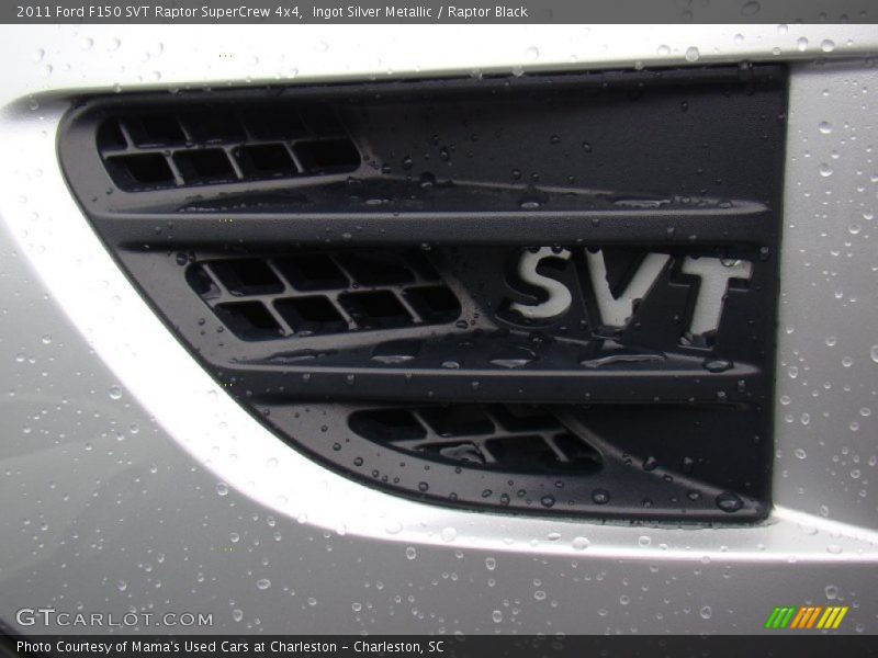Ingot Silver Metallic / Raptor Black 2011 Ford F150 SVT Raptor SuperCrew 4x4