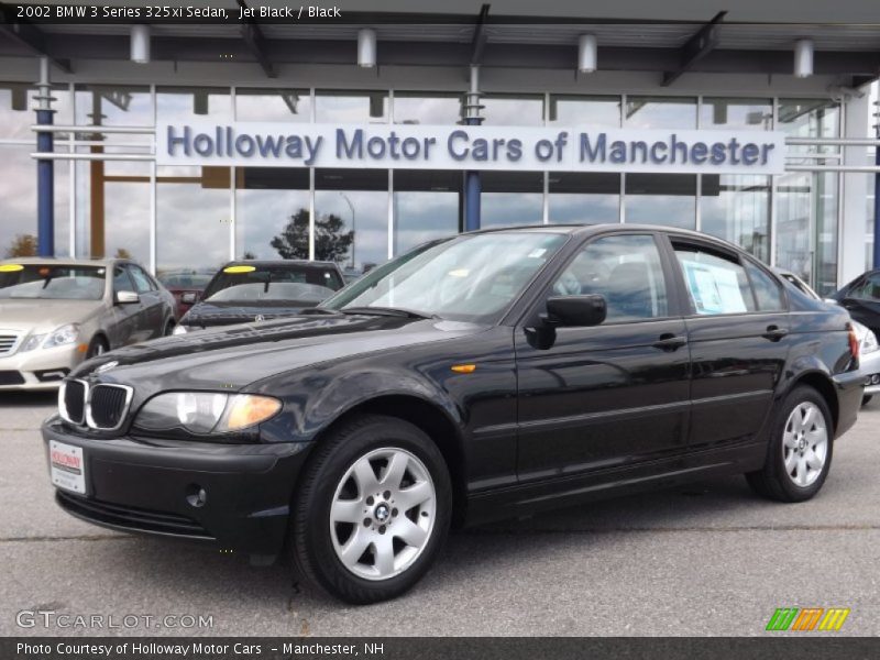 Jet Black / Black 2002 BMW 3 Series 325xi Sedan