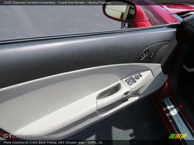 Crystal Red Metallic / Ebony/Titanium 2008 Chevrolet Corvette Convertible