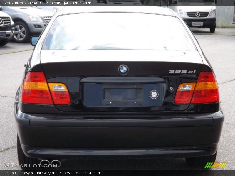 Jet Black / Black 2002 BMW 3 Series 325xi Sedan