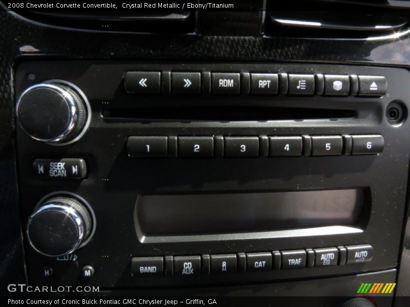 Crystal Red Metallic / Ebony/Titanium 2008 Chevrolet Corvette Convertible