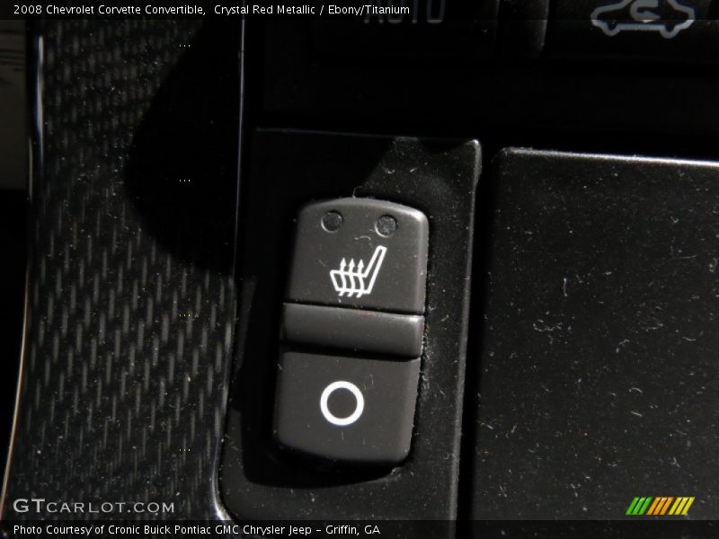 Crystal Red Metallic / Ebony/Titanium 2008 Chevrolet Corvette Convertible