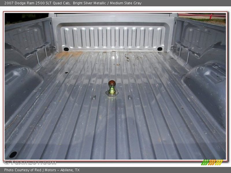 Bright Silver Metallic / Medium Slate Gray 2007 Dodge Ram 2500 SLT Quad Cab