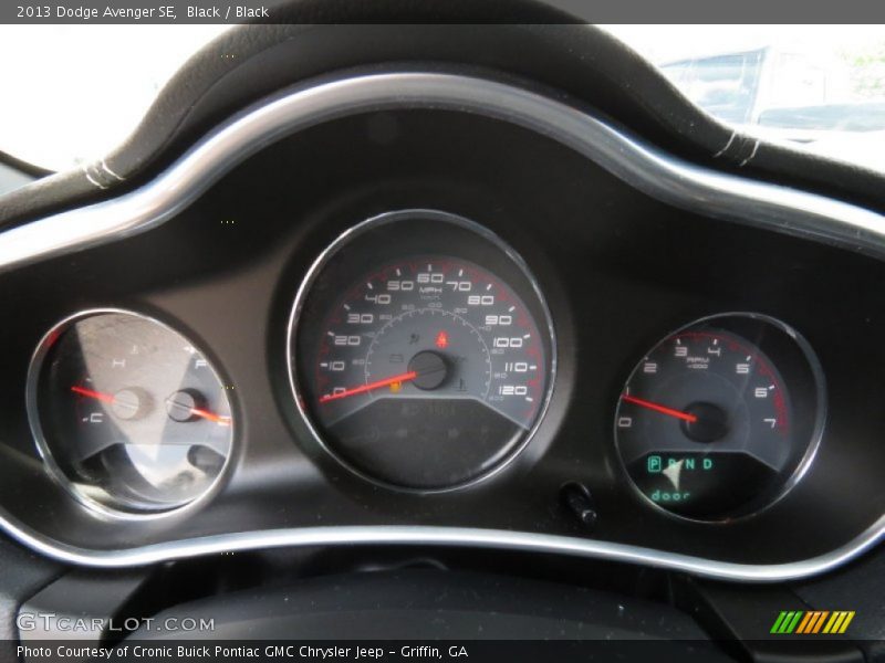 Black / Black 2013 Dodge Avenger SE