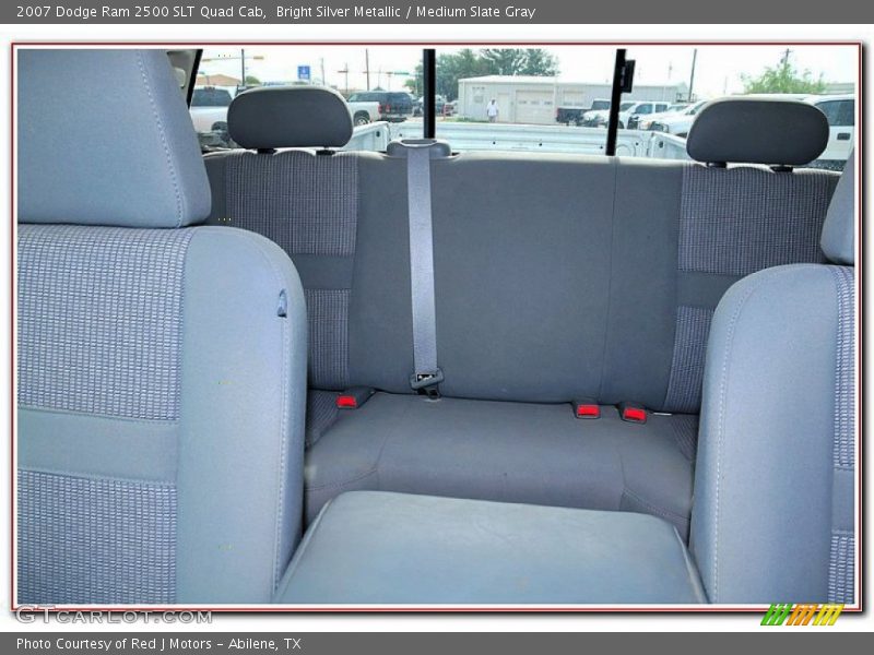 Bright Silver Metallic / Medium Slate Gray 2007 Dodge Ram 2500 SLT Quad Cab
