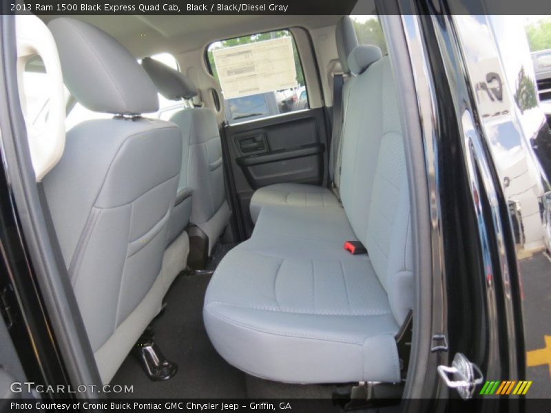 Black / Black/Diesel Gray 2013 Ram 1500 Black Express Quad Cab