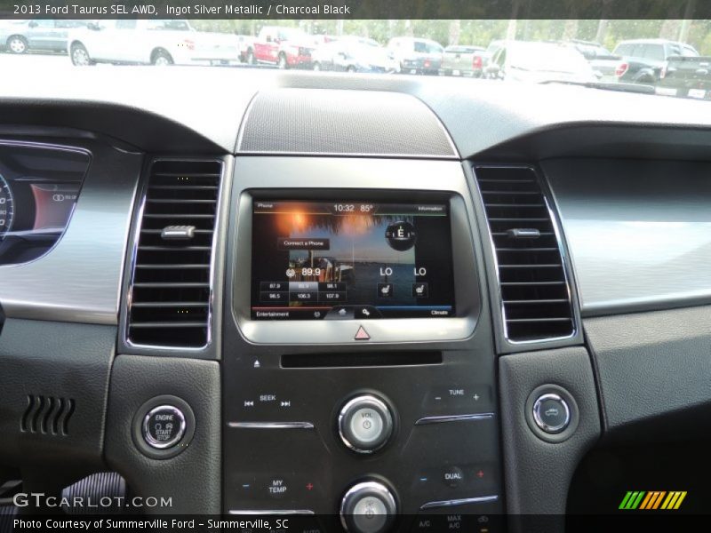 Ingot Silver Metallic / Charcoal Black 2013 Ford Taurus SEL AWD
