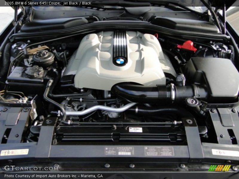 2005 6 Series 645i Coupe Engine - 4.4 Liter DOHC 32 Valve V8