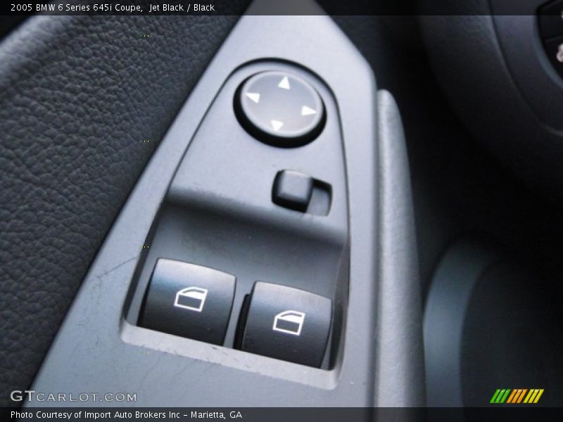 Controls of 2005 6 Series 645i Coupe