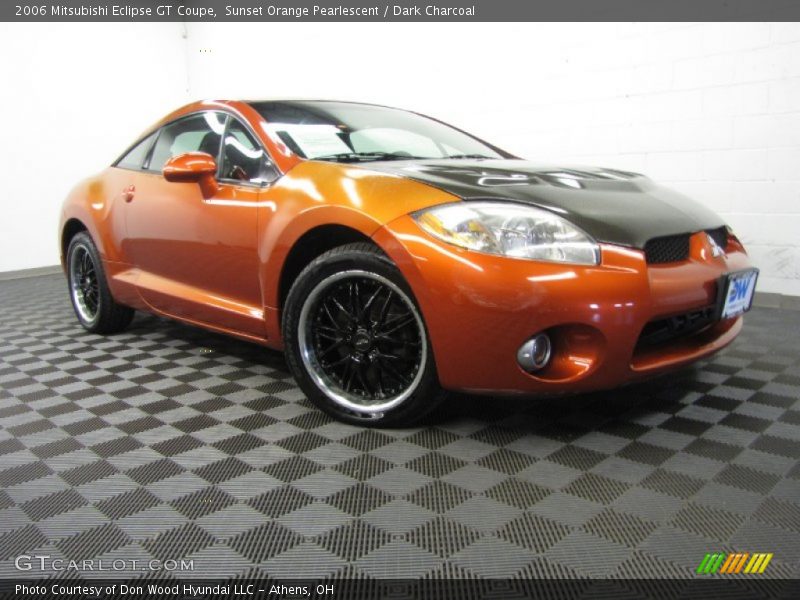 Sunset Orange Pearlescent / Dark Charcoal 2006 Mitsubishi Eclipse GT Coupe