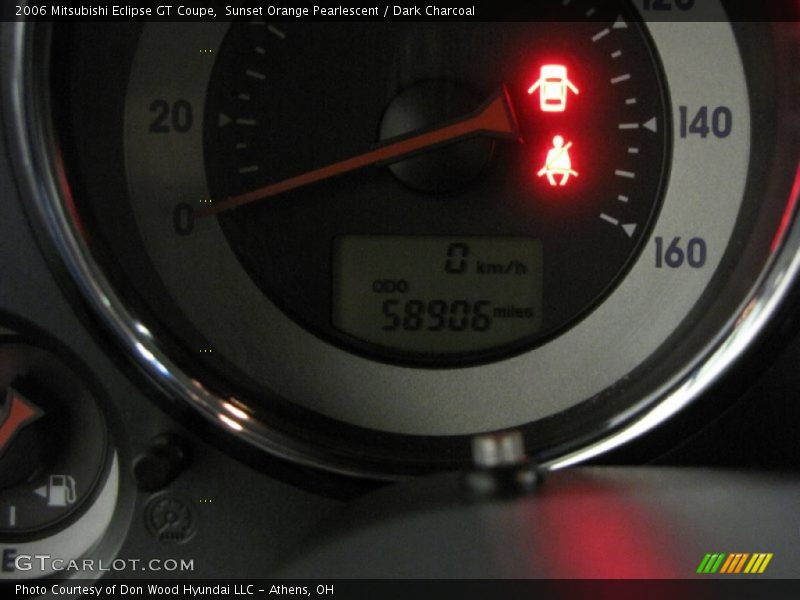 Sunset Orange Pearlescent / Dark Charcoal 2006 Mitsubishi Eclipse GT Coupe