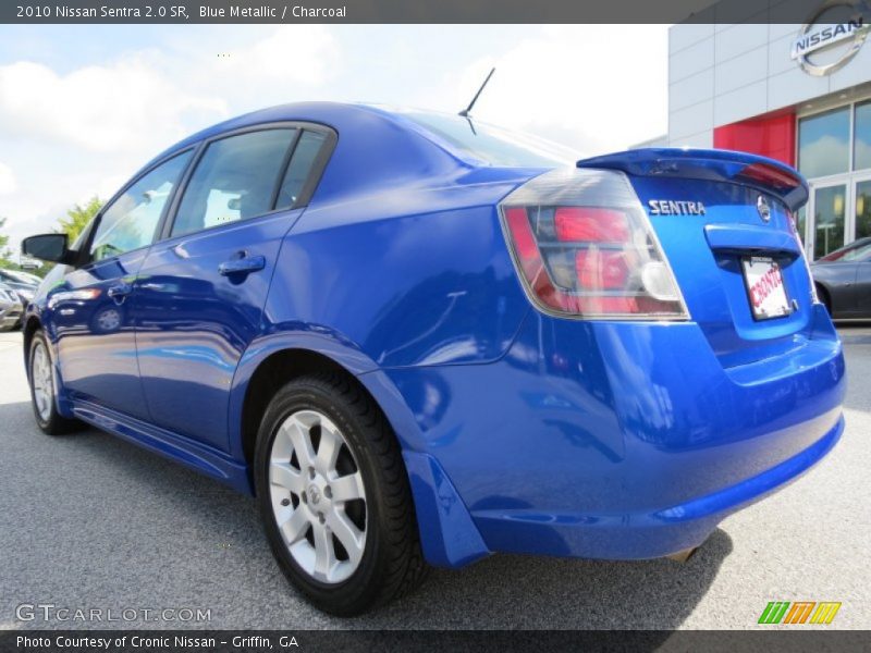 Blue Metallic / Charcoal 2010 Nissan Sentra 2.0 SR