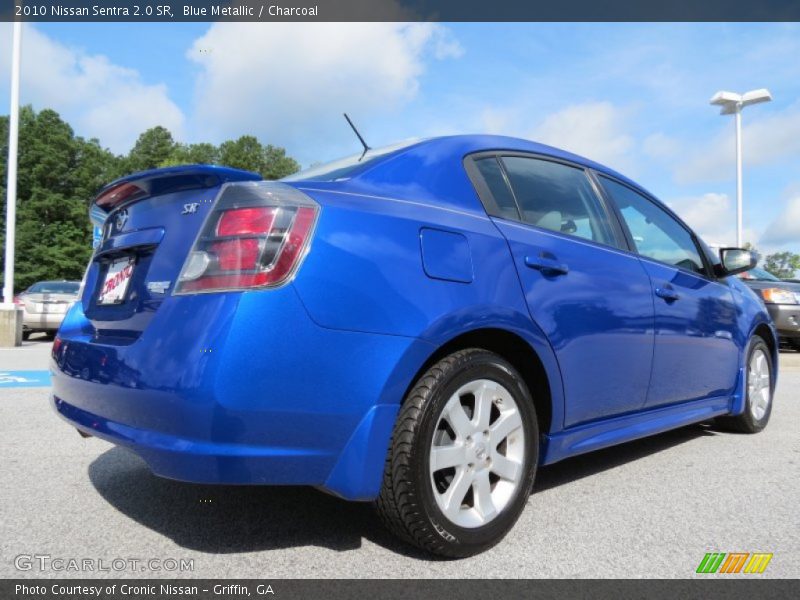 Blue Metallic / Charcoal 2010 Nissan Sentra 2.0 SR