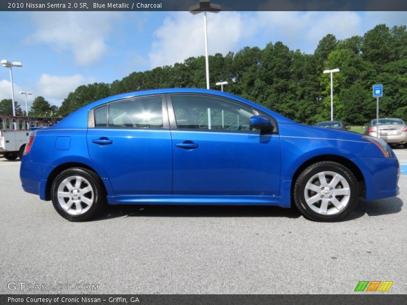 Blue Metallic / Charcoal 2010 Nissan Sentra 2.0 SR
