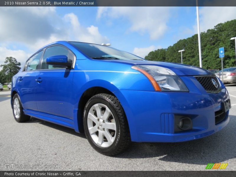 Blue Metallic / Charcoal 2010 Nissan Sentra 2.0 SR