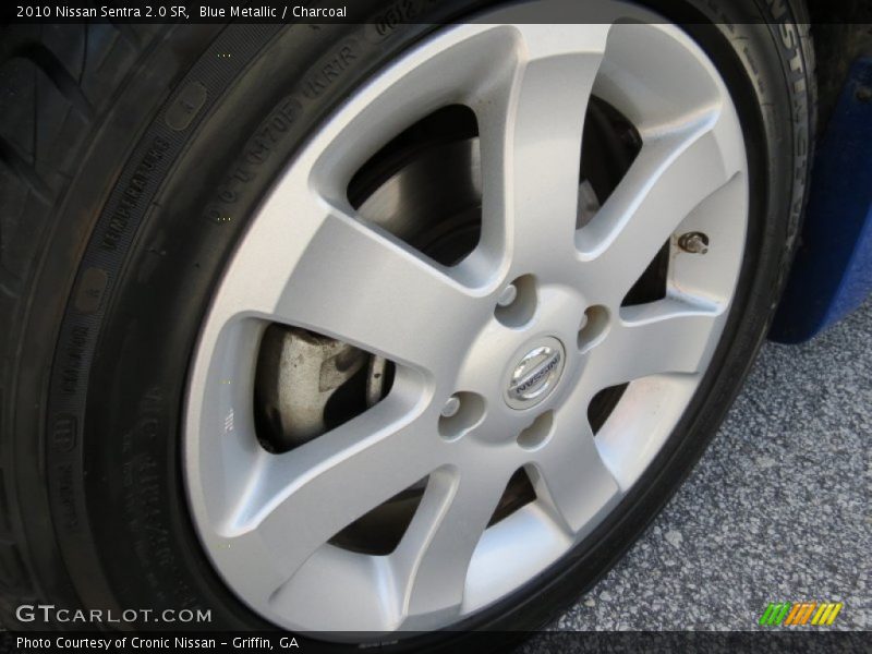 Blue Metallic / Charcoal 2010 Nissan Sentra 2.0 SR