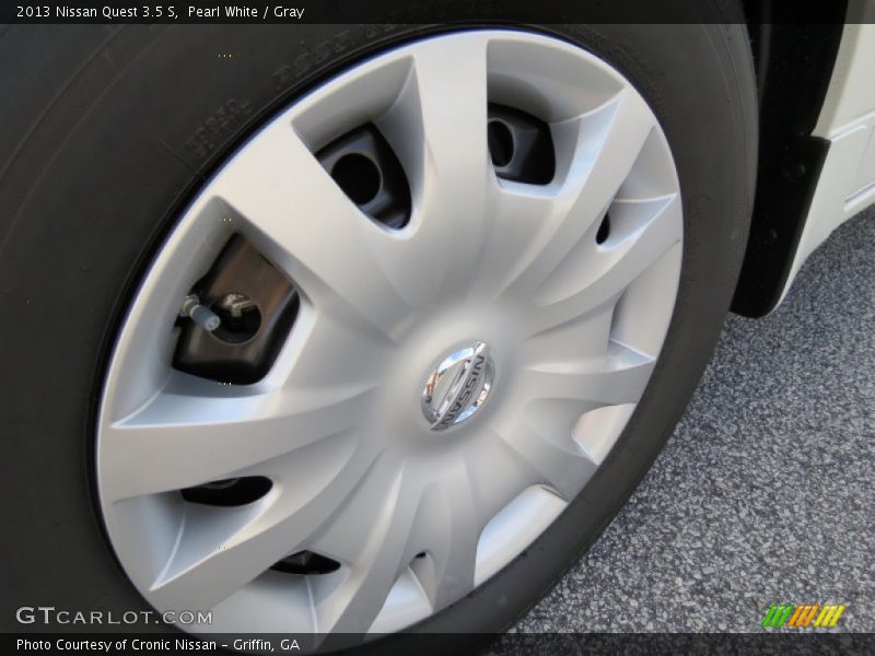 Pearl White / Gray 2013 Nissan Quest 3.5 S