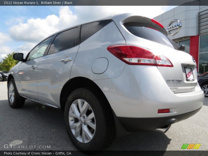 Brilliant Silver / Black 2013 Nissan Murano S