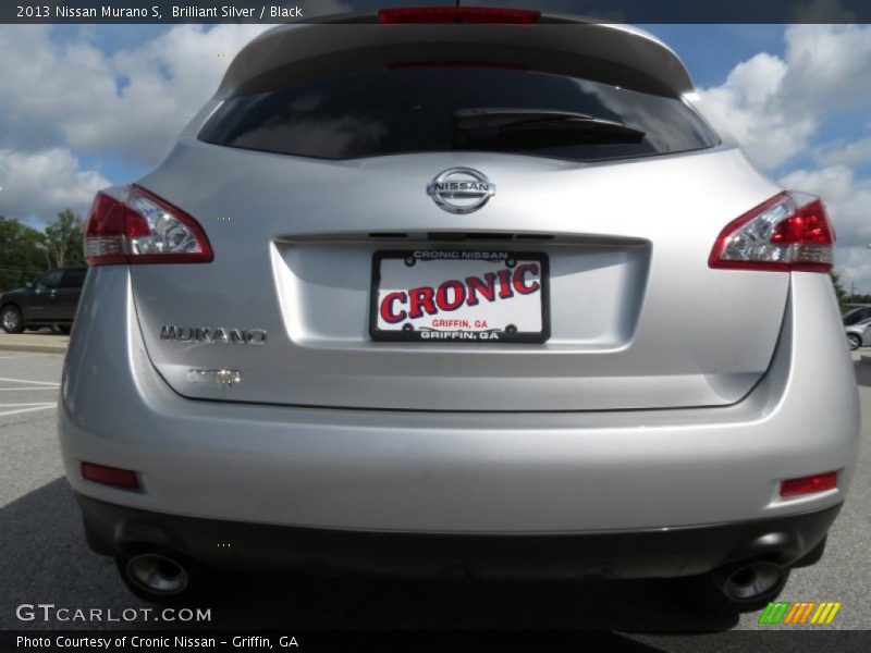 Brilliant Silver / Black 2013 Nissan Murano S