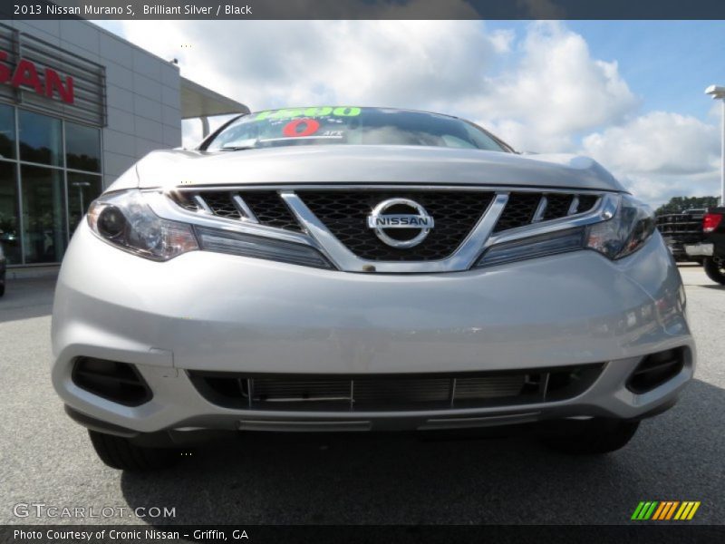 Brilliant Silver / Black 2013 Nissan Murano S