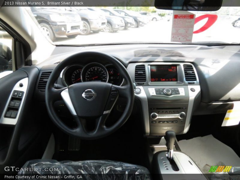 Brilliant Silver / Black 2013 Nissan Murano S