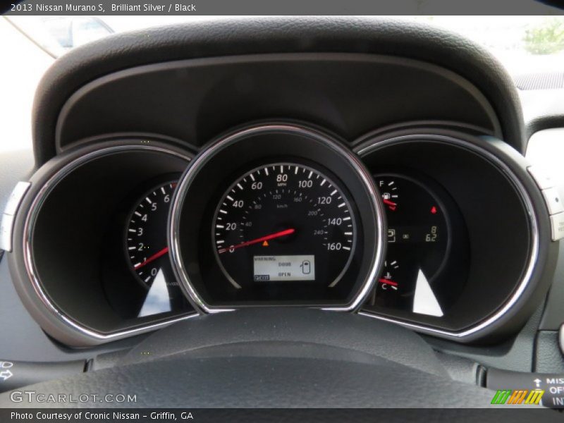 Brilliant Silver / Black 2013 Nissan Murano S