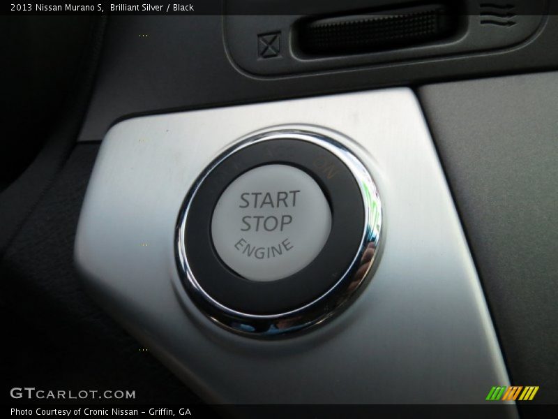 Brilliant Silver / Black 2013 Nissan Murano S